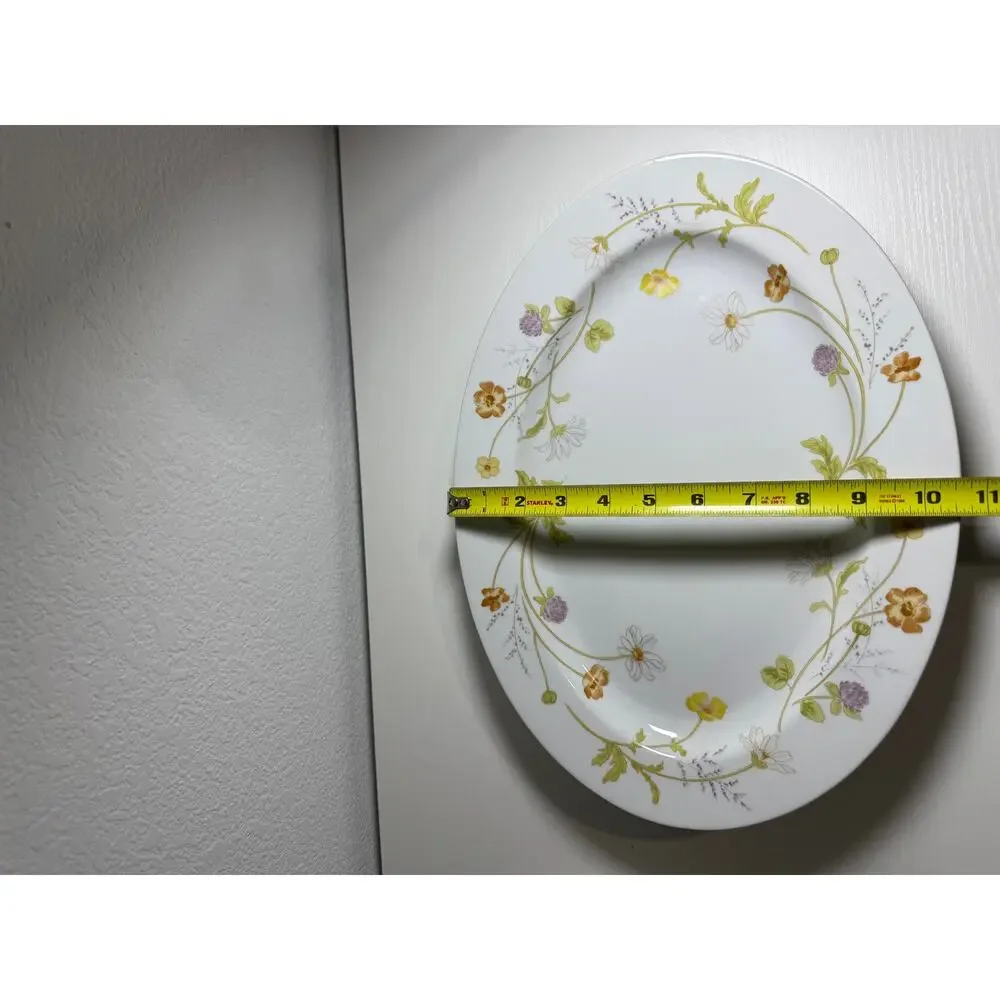 Vintage Mikasa Heather Fine China Oval Serving Platter L5005 Japan 14in